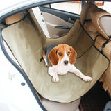 Premium Large Tan Pet Seat Cover for Auto Protection (EL-0138)