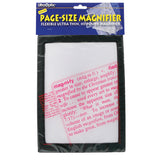 Page-Size Magnifier for Reading Books (7x10)