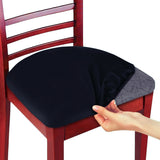 Non-Slip Stretchable Seat Cover- Polyester- Black