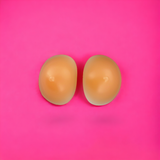 Beauty Form Silicone Mastectomy Prosthesis Concave Bra Enhancer Inserts - XLarge