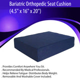 Bariatric Orthopedic Seat Cushion (4.5" x 16" x 20")