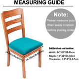 Non-Slip Stretchable Seat Cover- Polyester- Blue