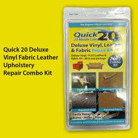 Quick 20 Deluxe Vinyl, Leather & Fabric Repair Combo Kit (20-002)