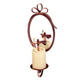 Candle by the Hour- 36 Hour Mirror Wall Sconce (20620B)