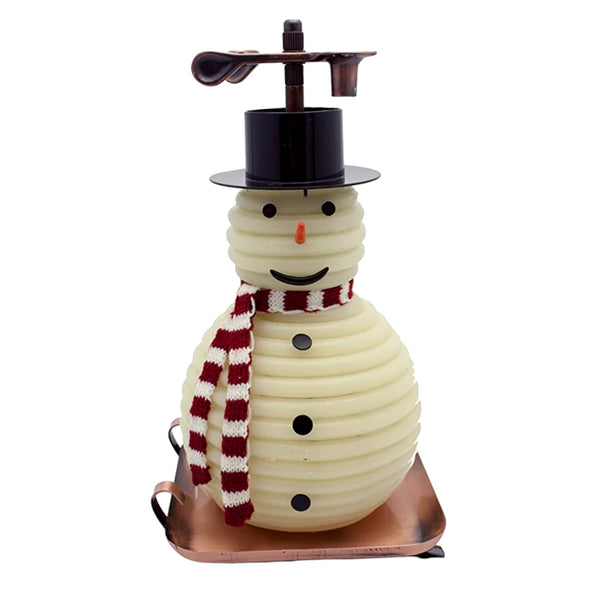 Candle by the Hour - 100 Hour Snowman Copper Base (20657BP)