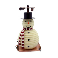 Candle by the Hour - 100 Hour Snowman Copper Base (20657BP)