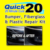 Quick 20 Bumper, Fiberglass & Plastic Repair Kit