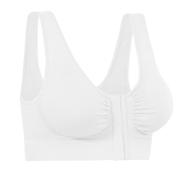 Miracle Bamboo Comfort Bra - White - XL (Bust 40-43)