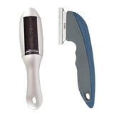 Shed Ender Professional De-Shedding Tool for Dogs & Cats Bonus Lint Wizard