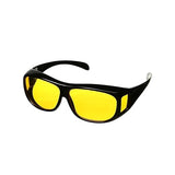 HD Night Vision Wrap Around Sunglasses - Anti-Glare Polarized Fit-Over Glasses