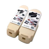 Shoe Double Decker - Efficient Space-Saving Organizer-  Small - 2 Pack