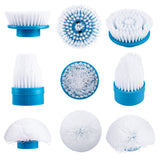 Fityle 3 x Turbo Scrub Electric Cleaning Brush Head Cleaner Bathroom Kit