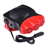 12V Portable Car Defroster & Heater - Stay Warm and Clear Your View (Red)