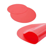 Silicone Microwave Spill Mat: 11.75-Inch - Red