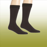 Hot Headz Polarex Fleece Socks - Stylish Black, Medium for Winter Warmth