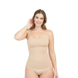 Belvia Shapewear Slimming Top (Beige) Small 8-10