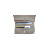 Stainless Steel Checkbook Wallet