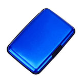 Security Credit Card Wallet - RFID Protection - Blue