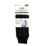 Hot Headz Polarex Fleece Socks - Stylish Black, Extra Large for Winter Warmth