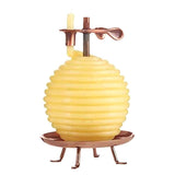 Candle by the Hour - 60 Hour Round  with Copper Base (20612B)