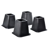 TV Time Direct - 4 Pack-  Bed Risers for Hiatal Hernias, Gerd, Acid Reflux