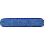 36" Blue Wet Pad Microfiber Replacement Mop Pad Refill Commercial Cleaning