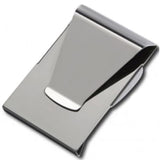 Slim Clip - Double Sided Money Clip! ( Black Chrome)