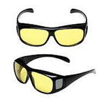 HD Vision Night Ops Lenses Sunglasses- Unisex- Adult- Black