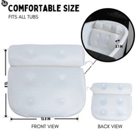 Comfort Cloud Bath Pillow