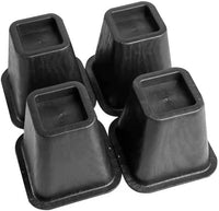 TV Time Direct - 4 Pack-  Bed Risers for Hiatal Hernias, Gerd, Acid Reflux