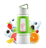 Fruition 20oz Fruit and Tea Infuser Bottle (Green)