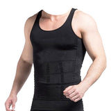 Men's Instant Slimming Undershirt - Black - Small