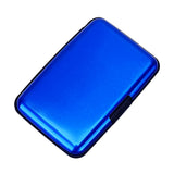 Security Credit Card Wallet - RFID Protection - Blue