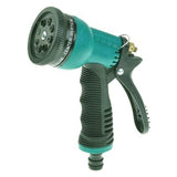8-Pattern Garden Spray Nozzle with Rubberized Grip
