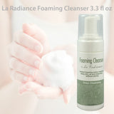 La Radiance Foaming Cleanser - Gentle Facial Wash for All Skin Types - 3.3 fl oz