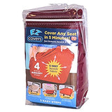 EZ Cover Seat Covers- Burgundy