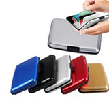 Security Credit Card Wallet - RFID Protection - Blue