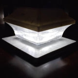 Solar Post Cap Lights Outdoor - Set of Two