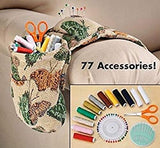 Butterfly Tapestry Armrest Organizer Set w/ Sewing Kit
