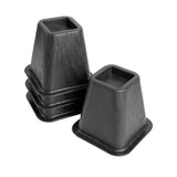 TV Time Direct - 4 Pack-  Bed Risers for Hiatal Hernias, Gerd, Acid Reflux