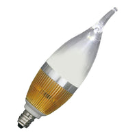 MiracleLED 604510 Ultra Saver 3-Watt Candelabra Clear Warm Bulb