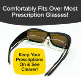Battle Vision STORM Wrap Around Sunglasses - 2PK
