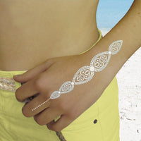 Hot Jewels - Metallic Temporary Tattoos - Tribal