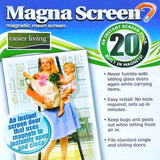 Magna Mesh Screen-- Magnetic Closing Mesh Door - Two Pack