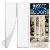 Kole Magnetic Screen Door - White (OF984)
