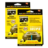 Wipe New Trim Restorer Single Use Wipe Car (2 Pack)