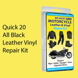 Quick 20 All Black Leather Repair Kit (30-124)