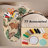 Butterfly Tapestry Armrest Organizer Set w/ Sewing Kit