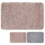 Clean Stepping Tan Mat - Traps Mud & Dirt to Protect Floors
