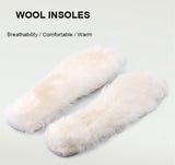 Natural Wool Insoles-100% Real Sheepskin (Women Size: 9.5)